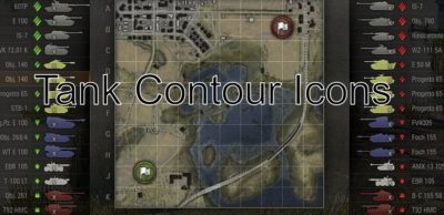 Tank Contour Icons