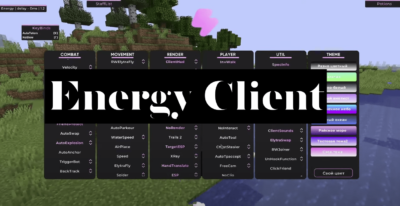 Energy Client Minecraft